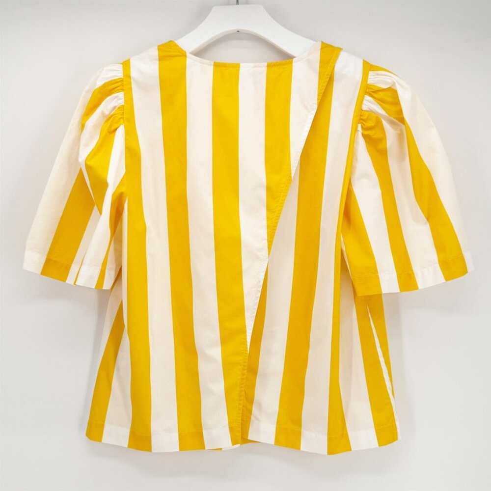RHODE Westin Top Tangerine Cabana Stripe Size Small Anthropologie - Picture 3 of 11